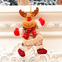 Décorations de Noël festives en peluche de coton en forme d'arbre de Noël – Offre Spéciale
