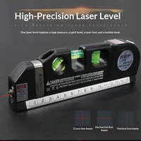 Niveau laser industriel RXT de qualité DIY, 4-en-1, avec ruban à mesurer, marqueur de ligne, projecteur de ligne infrarouge magnétique haute précision, modèle LV03