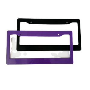 Cubierta <span class=keywords><strong>de</strong></span> Matrícula Personalizada con Logotipo en Relieve, Marco <span class=keywords><strong>de</strong></span> Matrícula <span class=keywords><strong>de</strong></span> Metal y Plástico ABS, Marco <span class=keywords><strong>de</strong></span> Matrícula al por Mayor - Product Image 5