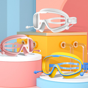 <span class=keywords><strong>Gafas</strong></span> de natación de montura grande para adultos, <span class=keywords><strong>gafas</strong></span> de <span class=keywords><strong>buceo</strong></span> HD antivaho impermeables para hombres y mujeres, <span class=keywords><strong>gafas</strong></span> de natación de silicona al por mayor - Product Image 2