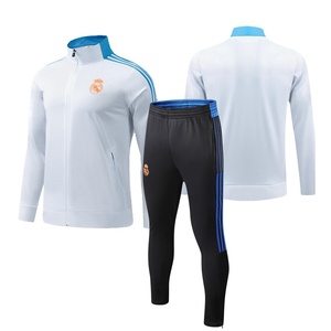 ชุดฝึกซ้อมฟุตบอลลายสก็อตโพลีเอสเตอร์แบบใหม่ <span class=keywords><strong>24</strong></span> แบบ ชุดซิปแขนยาวสำหรับผู้ใหญ่ เสื้อเจอร์ซีย์ฤดูใบไม้ร่วง ผู้ผลิตปารีส - Product Image 6