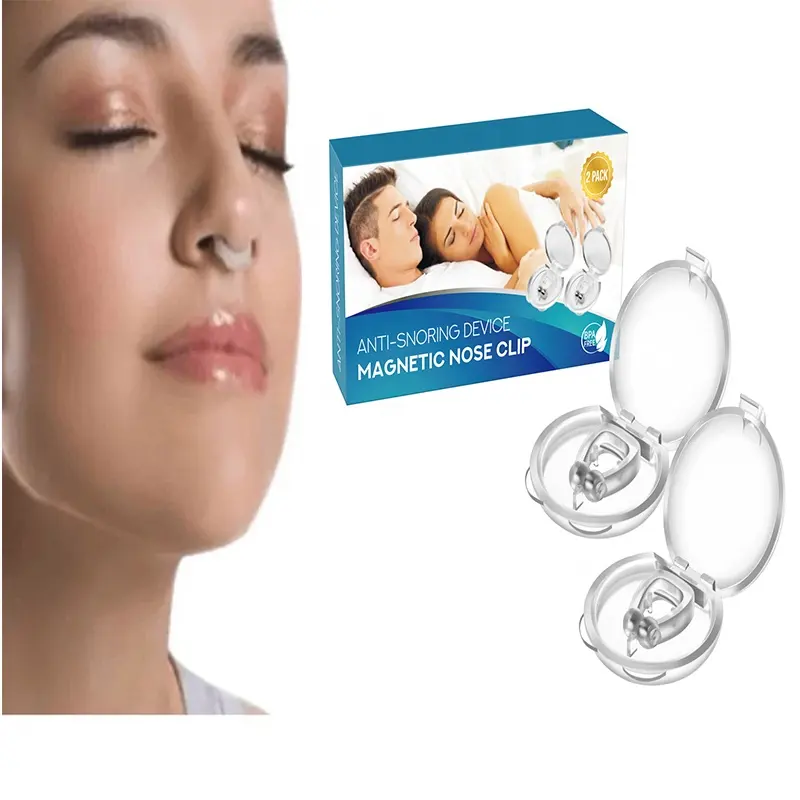 Pince-nez magnétique en Silicone, équipement de physiothérapie CE, prix de gros, apnée, sommeil, dispositif Anti-ronflement
