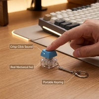 Meilleures ventes : Porte-clés anti-stress à bouton, pendentif clavier mécanique, capuchon de touche carré Macaron Pastel