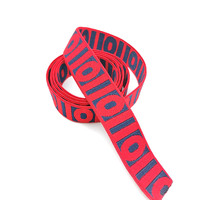 Sangle élastique en jacquard avec logo en relief et en relief personnalisé pour sous-vêtements