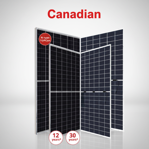 แผงโซลาร์เซลล์ Canadian Solar TOPBiHiKu7 CS7N-TB-AG กำลังสูง 695-730 วัตต์ เทคโนโลยี TOPCon แบบสองหน้า - Product Image 4