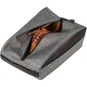 Pochette élégante pour baskets, sac de rangement pour chaussures en polyester, sac de voyage imperméable pour chaussures, fabriqué en usine BSCI - Product Image 2