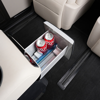 YX99 Nouveau support de bouteille et poussoir de boissons pour voiture, en alliage d'aluminium + silicone, Plug and Play, pour AITO M8 M9