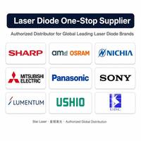 Diode laser verte SHARP GH05210H2K 520nm 10mW TO-18 (tête laser) neuve pour capteur de déplacement laser de nivellement industriel