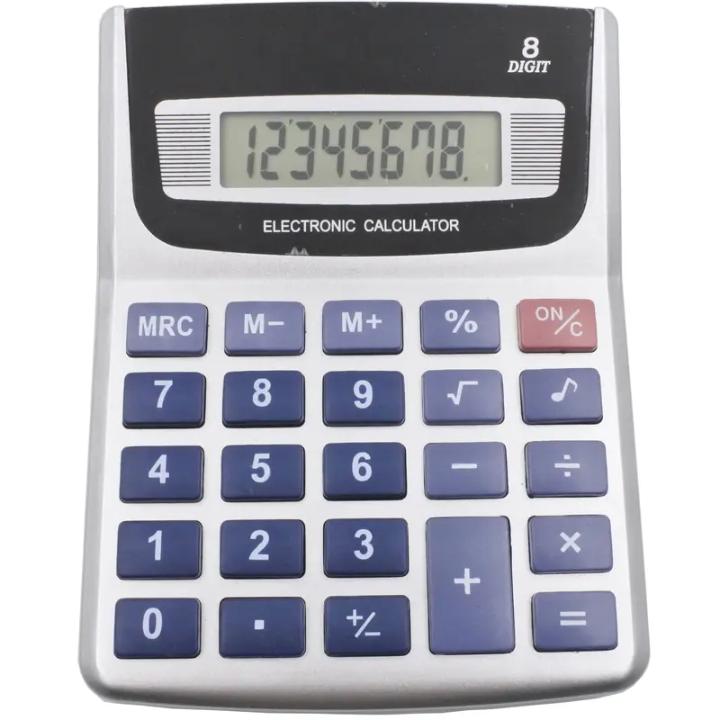 8 digits calculator desktop electronic Calculator Loud volume calculator for Promotional Office Business