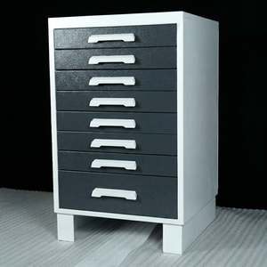 Armoire à outils roulante robuste à 8 tiroirs avec plan de travail |   Stockage d'atelier industriel |   OEM/ODM - Product Image 1
