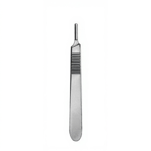 NABSONS ENTERPRISES Mango de Bisturí N.º 3, Juego de Instrumentos Manuales Modelo NE-10 Clase I para Uso Hospitalario, Reutilizable, Certificado CE - Product Image 1