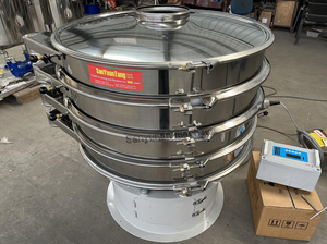 Tamis vibrant circulaire à ultrasons Shaker tamis tamis rotatif poudre Grain de <span class=keywords><strong>terre</strong></span> tamisage industriel farine tamisage <span class=keywords><strong>Machine</strong></span> - Product Image 4