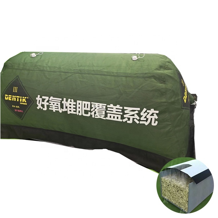 Breathable Windproof Polyester Tricot Composting Cover