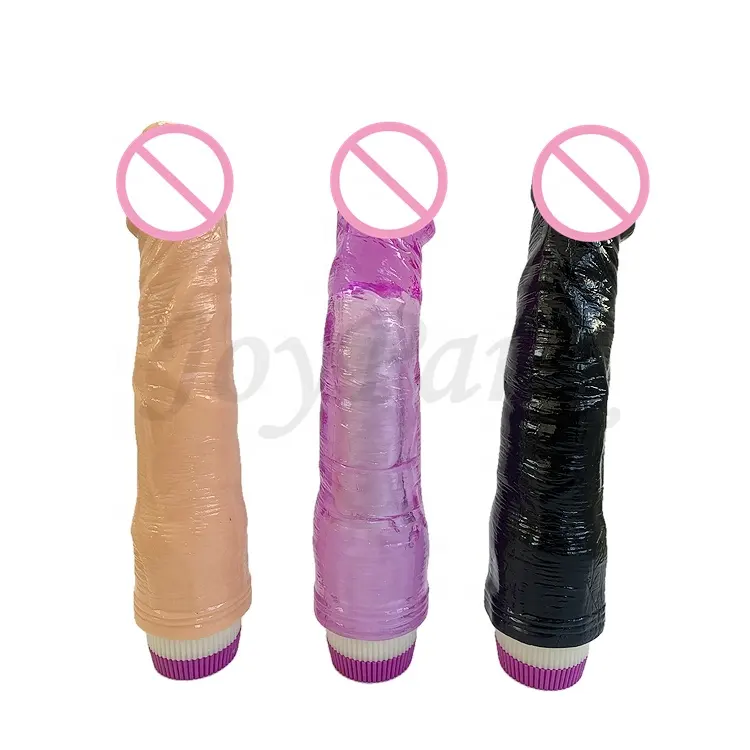 JoyPark Wholesale Electro Vibrating Penis Stimulator Multi Speed Vibration Male Sex Toys Women Vibrator Dildo