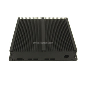 Chasis de Ordenador Industrial sin Ventilador, Personalizable en Color, para PC Mini ITX, Extrusión de Aleación de Aluminio, Fresado CNC, Modelo DM24 - Product Image 5