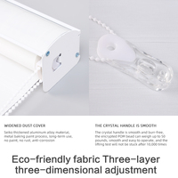 Usine vendant zèbre rideau ombrage tissu tridimensionnel multicolore rideau d'obturation peut être personnalisé stores