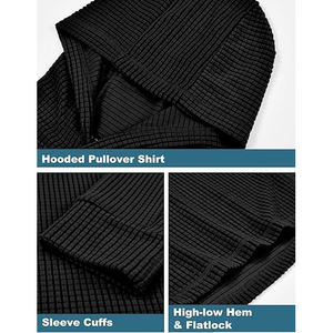 Sudadera de Algodón para Hombre, de Alta Calidad, al por Mayor, para Invierno, con Cierre Completo, Gruesa, Impermeable, Bordada y con Cuentas, Estilo Holgado - Product Image 6