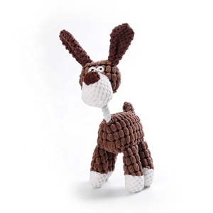 Juguetes de Peluche de Pana para <span class=keywords><strong>Perros</strong></span>, Juguetes Resistentes para Masticar con Función de Entrenamiento Cerebral para Mascotas Pequeñas - Product Image 4