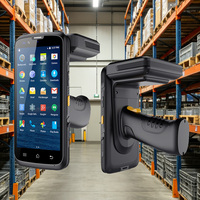 Lector RFID UHF Portátil Android OEM, Computadora de Mano Xinlian de 5 Pulgadas, PDA con OCR, Reconocimiento Facial y de Huellas Dactilares