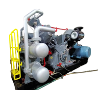 Compresseur d'air industriel FJ HV-250S à mouvement alternatif, multi-étages, sans huile, refroidi par eau, alimenté en courant alternatif 220V-480V, capacité de 23,3 m³/min