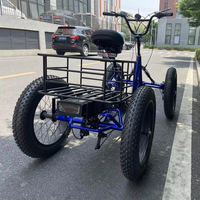 Nouveau modèle 2026, très demandé, Quadricycle cargo 750W 1000W à pneus larges et pneus neige