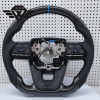 Volant sport en fibre de carbone véritable adapté à la Toyota LC300