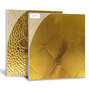 الذهب كالكوتا كامل الجسم 30x30 300x300 كبيرة الصقيل السيراميك المصقول بلاط أرضية بورسلين 3D - Product Image 4