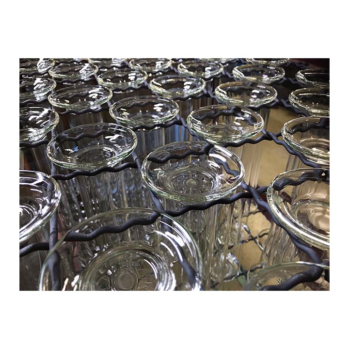 Высокоточный прозрачный стеклянный цилиндр с короткой градиентной формой OEM