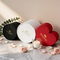 Boîtes à fleurs miniatures en carton rigide personnalisées avec dorure à chaud et finition mate pour bouquets, emballage cadeau recyclable
