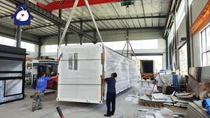 Maison mobile préfabriquée de 20 pieds et 40 pieds, mobile maison pliable et extensible, avec 3 ou 4 chambres à coucher - Product Image 6