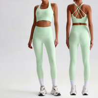 2026 NIEUWE Dames Sportbeha Leggings Sets Zachte Trainingspakken Fitness Yoga Kleding Dames Activewear