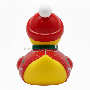 Kids Custom Rubber Duck Bath Toys Shaped Bathtub Toys Printed with Exclusive Pattern Designs - Product Image 5