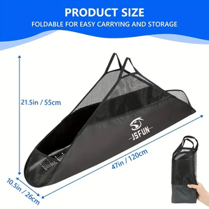 Câu cá giải quyết Phụ kiện Túi Cá trọng lượng Sling túi với người cai trị tốt nghiệp quy mô trường hợp cá chép thô nặng nhiệm vụ cá Cân Túi - Product Image 2