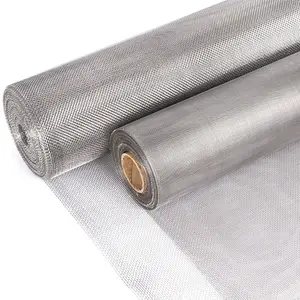 Rete metallica tessuta in acciaio inossidabile di alta qualità 304 316 20 30 40 50 micron