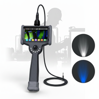 Endoscope LED UV/blanc 6'' avec écran tactile FHD, indice de protection IP67, articulation à 360° pour tests endoscopiques par colorimétrie fluorescente