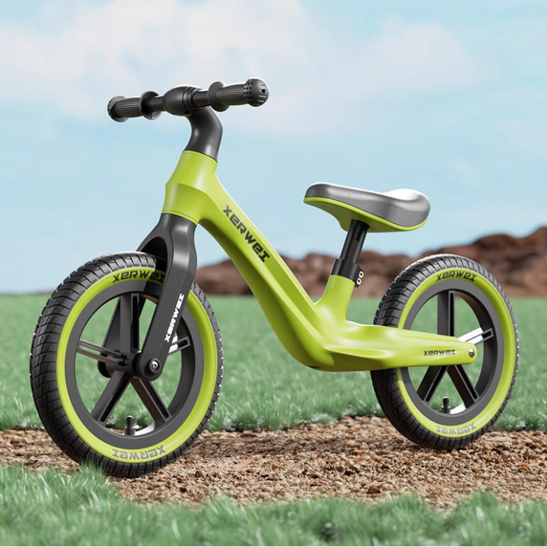 Roue gonflable vert fluo