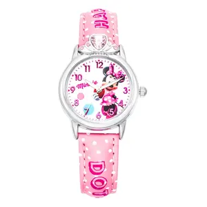 Officiële Disney Licentie Nieuwe Stijlvolle Minnie Mouse Dial Kinderen Horloges Voor Meisjes Onder 18