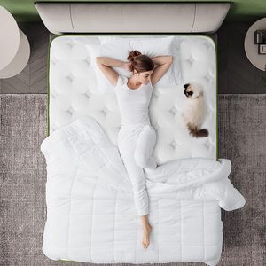 Giá Rẻ Giá Matelas Colchones Mật Độ Cao Cao Cao Su Tự Nhiên Bộ Nhớ Bọt Đôi Vua Nữ Hoàng Kích Thước Lai Túi Mùa Xuân Nệm Trong Hộp - Product Image 4