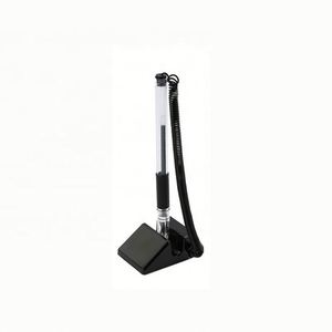 Secure Stand Type Counter Custom Reception Desk <b>Pen</b> 0.5mm <b>Pens</b> Sports Logo Plastic Body 1.0mm Writing Width Gel Ink Desktop Coil - Product Image 4