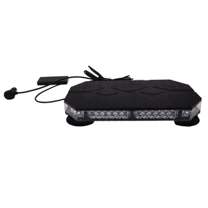 Feux stroboscopiques LED pour toit de véhicule, haute visibilité, avertissement de sécurité d'urgence, mini barre lumineuse LED avec base magnétique - Product Image 1