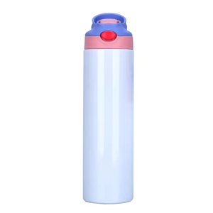Botella de Agua Aislada de Gran Capacidad (501-600 ml) con Tapa y Pajita para Llevar, en Oferta - Product Image 5
