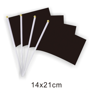 Bandiera Bianca in Poliestere per Giardino e Auto con Design di Portabandiera Oscillante - Impermeabile ed Ecologica - Product Image 3