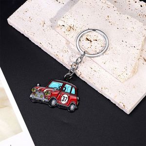 Imaiwill <b>Custom</b> Elegant Vintage Fashion Metal Turbo <b>Keychain</b> for Lovers Uv Printed Classic Car Model Collection Wholesale Mg - Product Image 4