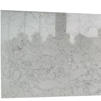 Vendita calda prezzo a buon mercato engineered stone Full body marble look per pannello a parete doccia