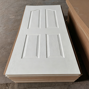 Puerta de Madera Melaminizada con Acabado Blanco, Resistente al Viento, de 416-914 mm, Grosor de 2.5-8 mm, para Interiores Modernos, Fabricada con HDF - Product Image 1