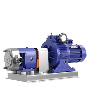 Stainless Steel Sanitary Rotary Lobe <b>Pumps</b> Food Grade Liquid - Product Image 4
