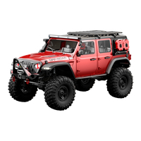 Coche de Control Remoto Todoterreno de Escala 1/10 HB-R1011/R1016 Mejorado, Simulación de Escalada con Cabrestante, Coche RC para Aficionados