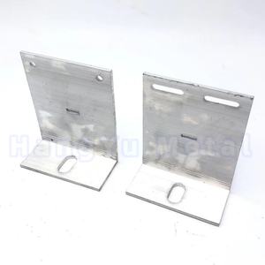 Accessoires de panneau de ciment de fibre de haute qualité Murs rideaux extérieurs Rail de profil en L en aluminium - Product Image 5