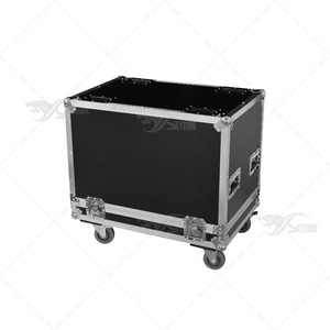 <strong>Speaker</strong> Road <strong>case</strong> <strong>Sound</strong> System Flight <strong>Case</strong> for Pro <strong>Speaker</strong> <strong>with</strong> 4&quot; Rubber Silent Wheels - Product Image 5