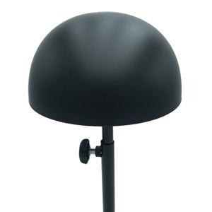 Soporte de exhibición de sombreros de moda, estante de Metal con forma de cabeza, exhibición de pelucas, tapas negras, doradas y plateadas, soporte de mostrador para <span class=keywords><strong>tienda</strong></span> al por menor - Product Image 3